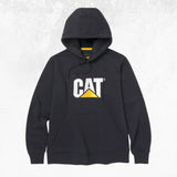 CAT TM Pullover Hooded Sweatshirt Black 1