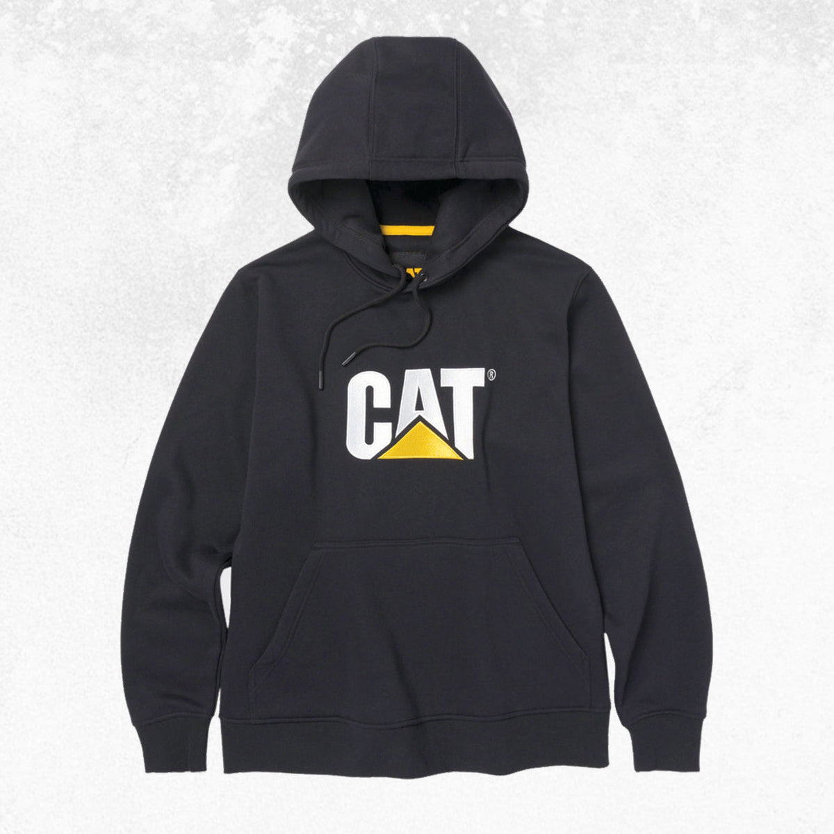 CAT TM Pullover Hooded Sweatshirt Black 1
