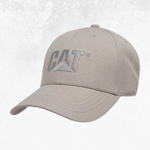 CAT Trademark Cap Light Gray 1