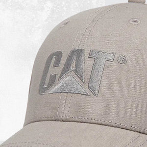 CAT Trademark Cap Light Gray 3