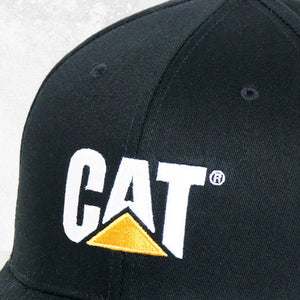 CAT Trademark Flexfit Cap Black 2