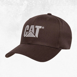 CAT Trademark Flexfit Cap Dark Earth 1