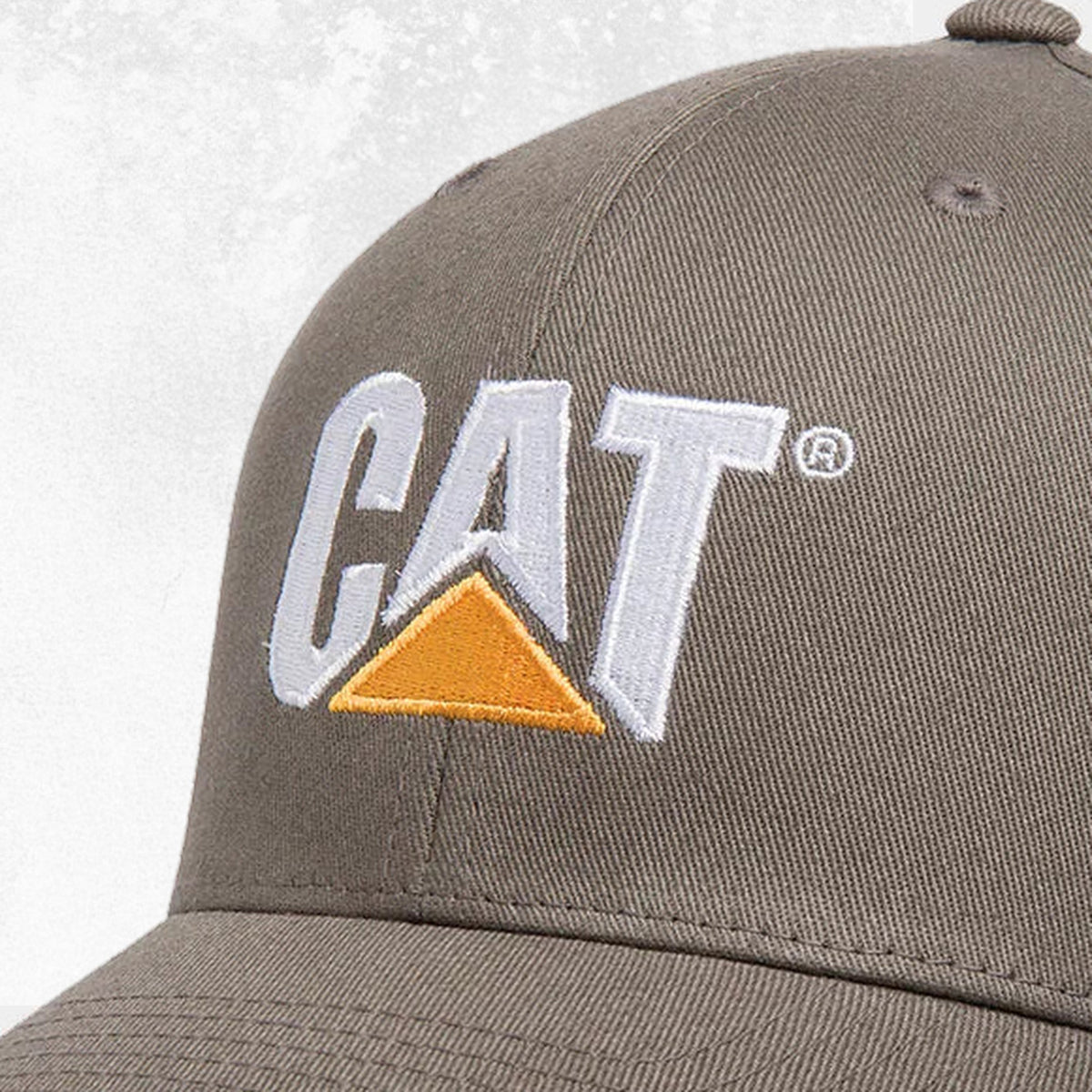 CAT Trademark Flexfit Cap Grey 2