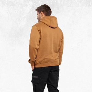 CAT Trademark Hooded Sweatshirt Bronze Heather 3