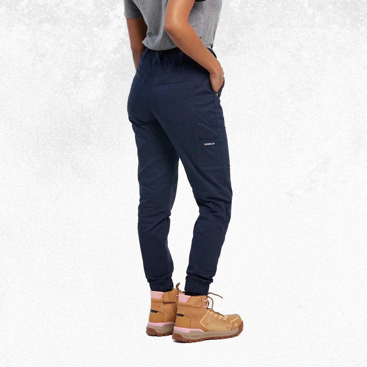 CAT Women's Cuffed Dynamic Pant Navy 3