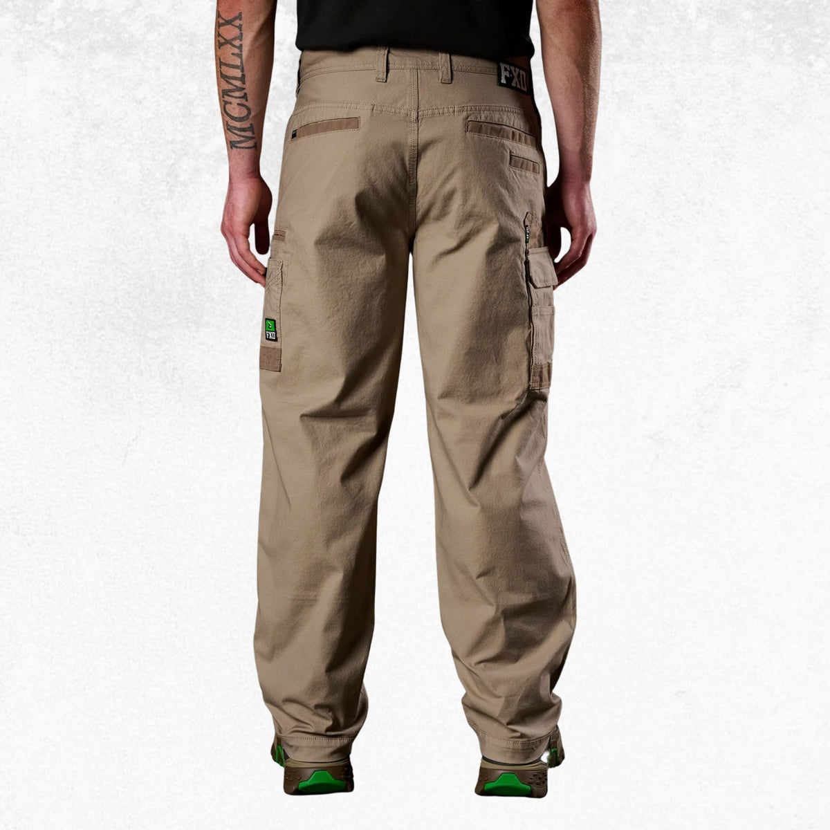 FXD WP-3L Loose Fit Stretch Cotton Canvas Work Pants
