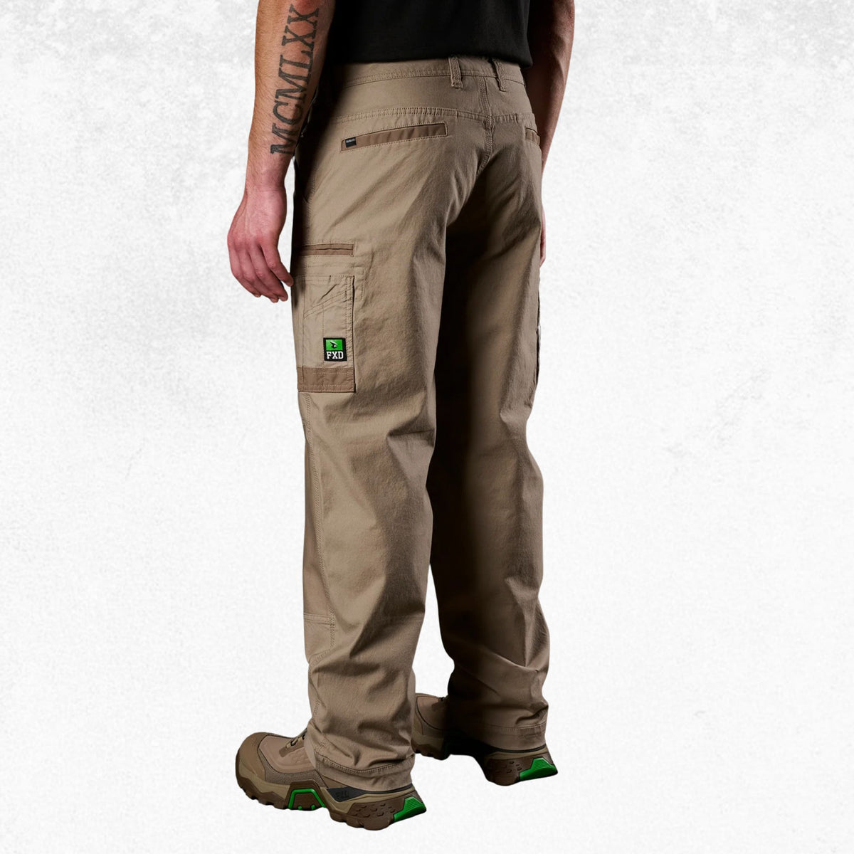 FXD WP-3L Loose Fit Stretch Cotton Canvas Work Pants