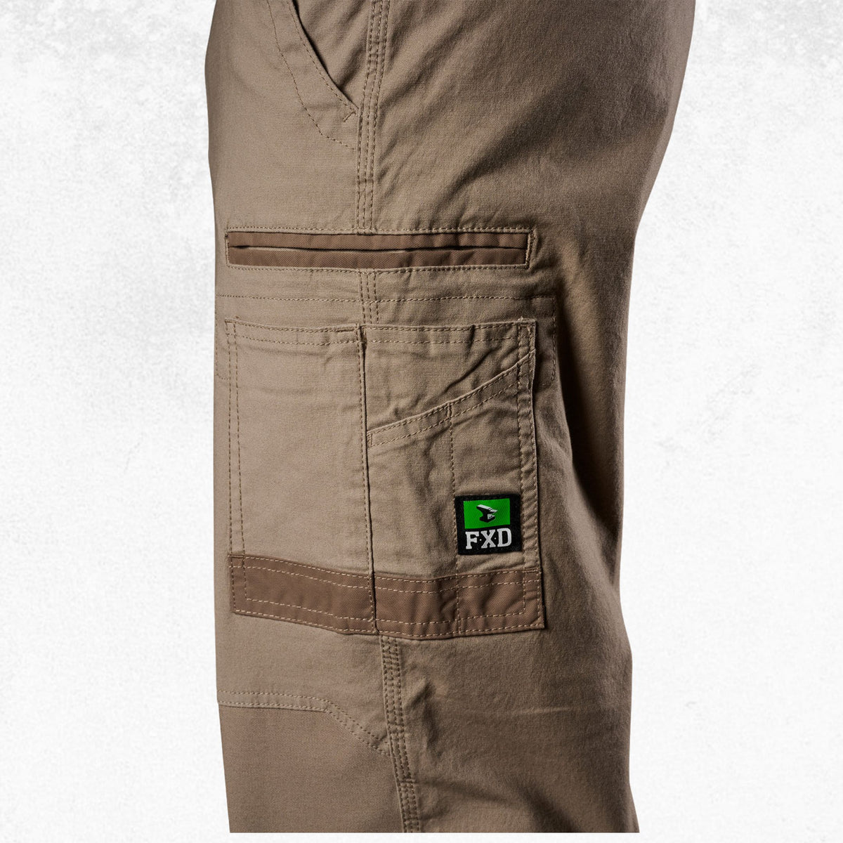 FXD WP-3L Loose Fit Stretch Cotton Canvas Work Pants