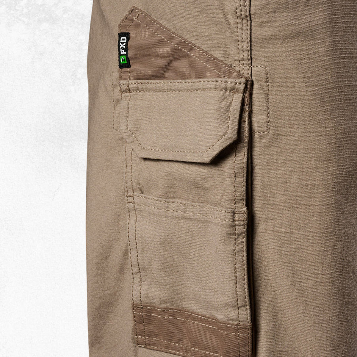 FXD WP-3L Loose Fit Stretch Cotton Canvas Work Pants