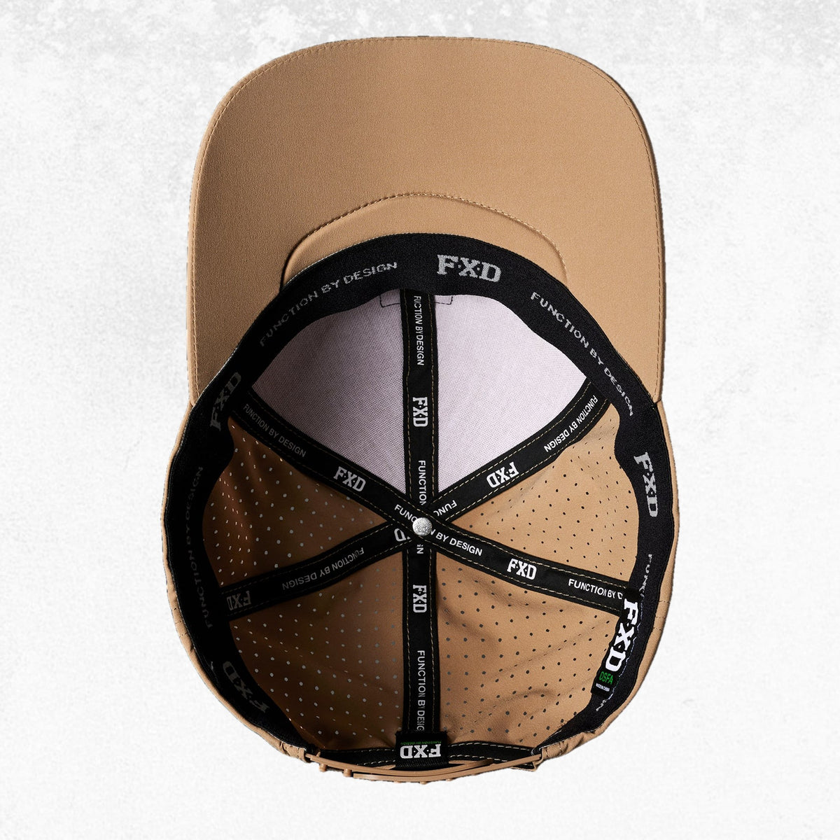 FXD CP-12 Tech Baseball Cap Khaki 5