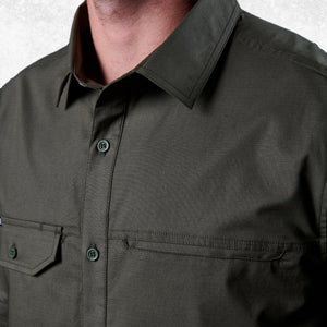 FXD SSH-3 Vented Tech Short Sleeve Shirt Green 10