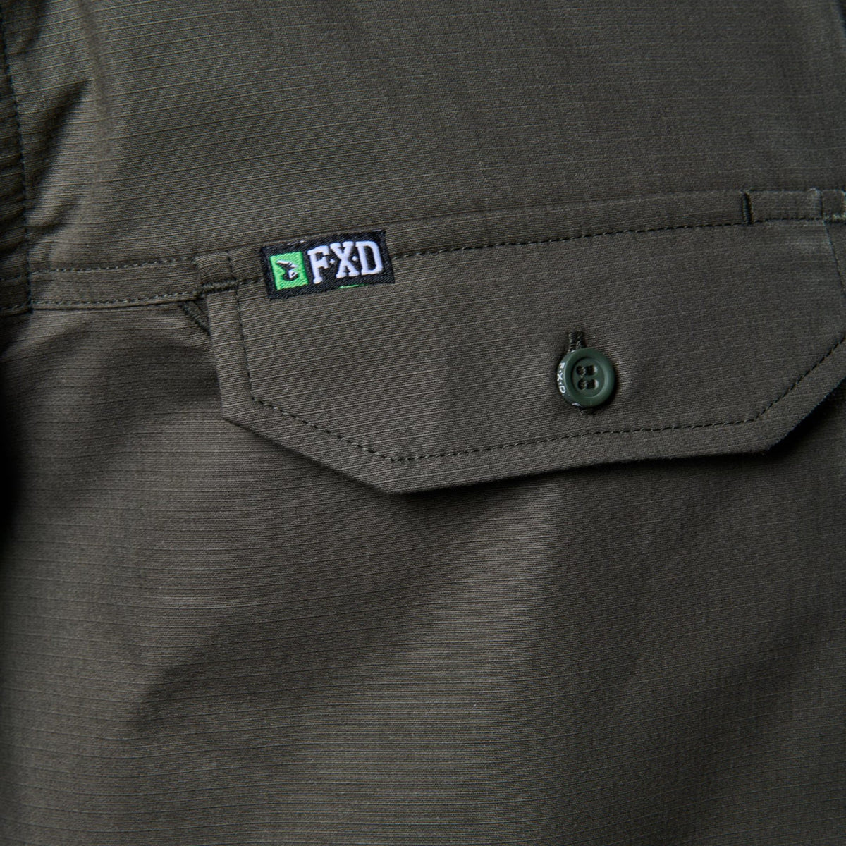 FXD SSH-3 Vented Tech Short Sleeve Shirt Green 7