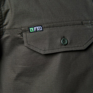 FXD SSH-3 Vented Tech Short Sleeve Shirt Green 7