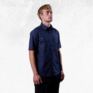 FXD SSH-3 Vented Tech Short Sleeve Shirt Navy 5