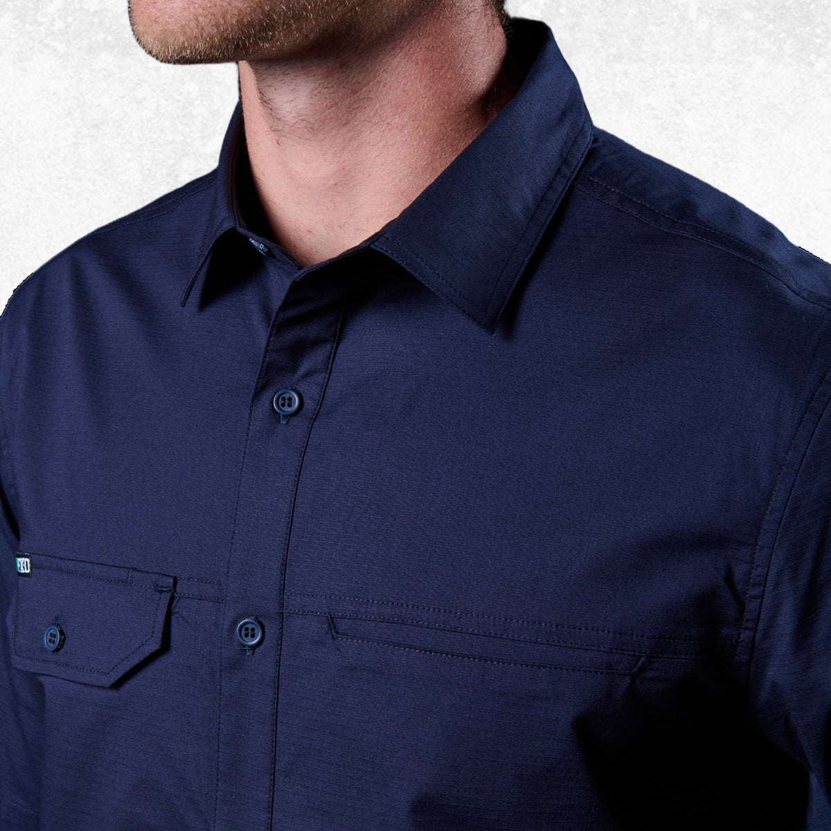 FXD SSH-3 Vented Tech Short Sleeve Shirt Navy 7