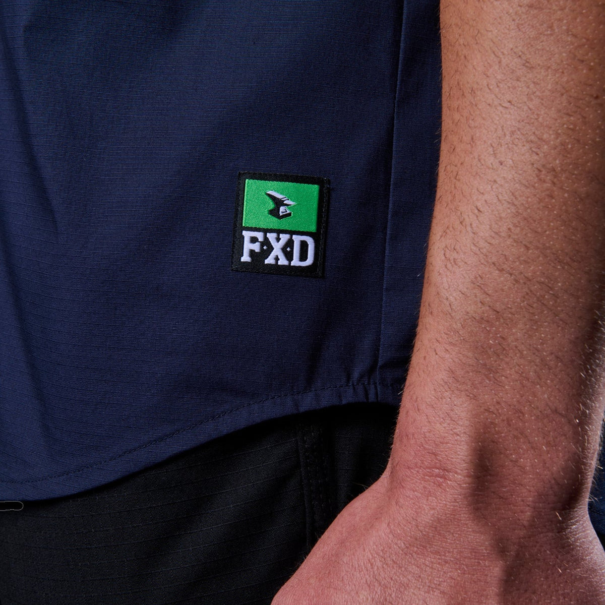 FXD SSH-3 Vented Tech Short Sleeve Shirt Navy 9