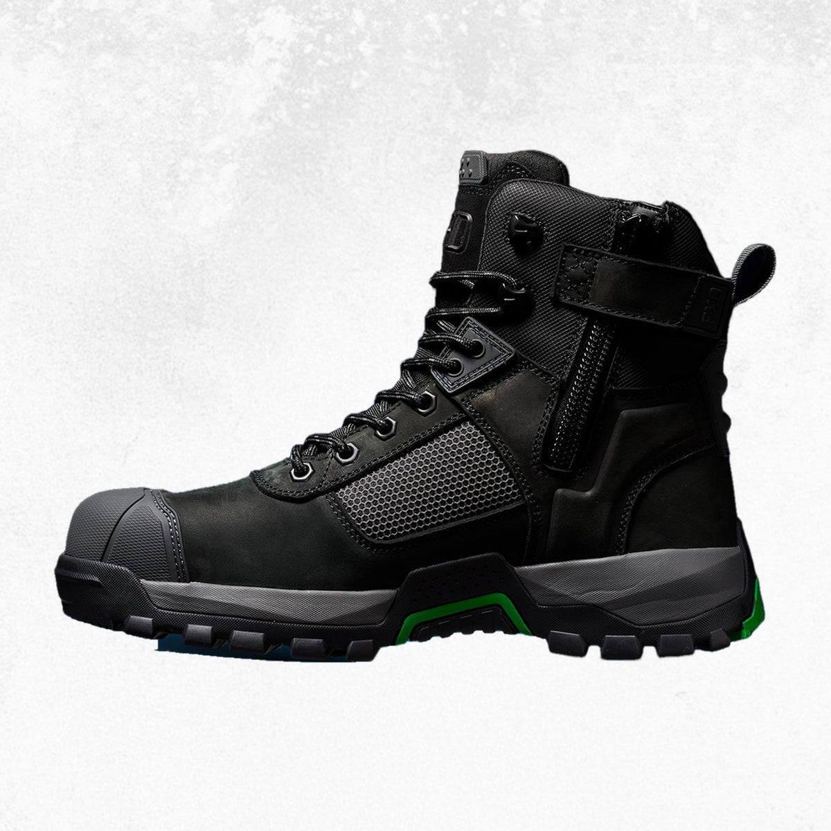 FXD WB-1 Waterproof Work Boot Black 2