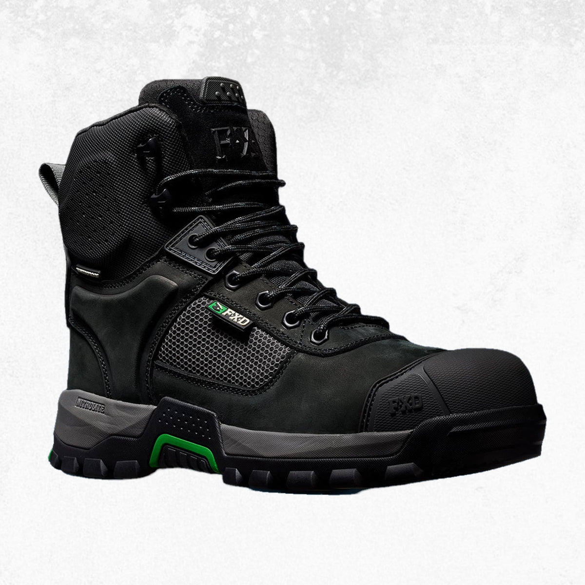 FXD WB-1 Waterproof Work Boot Black 4