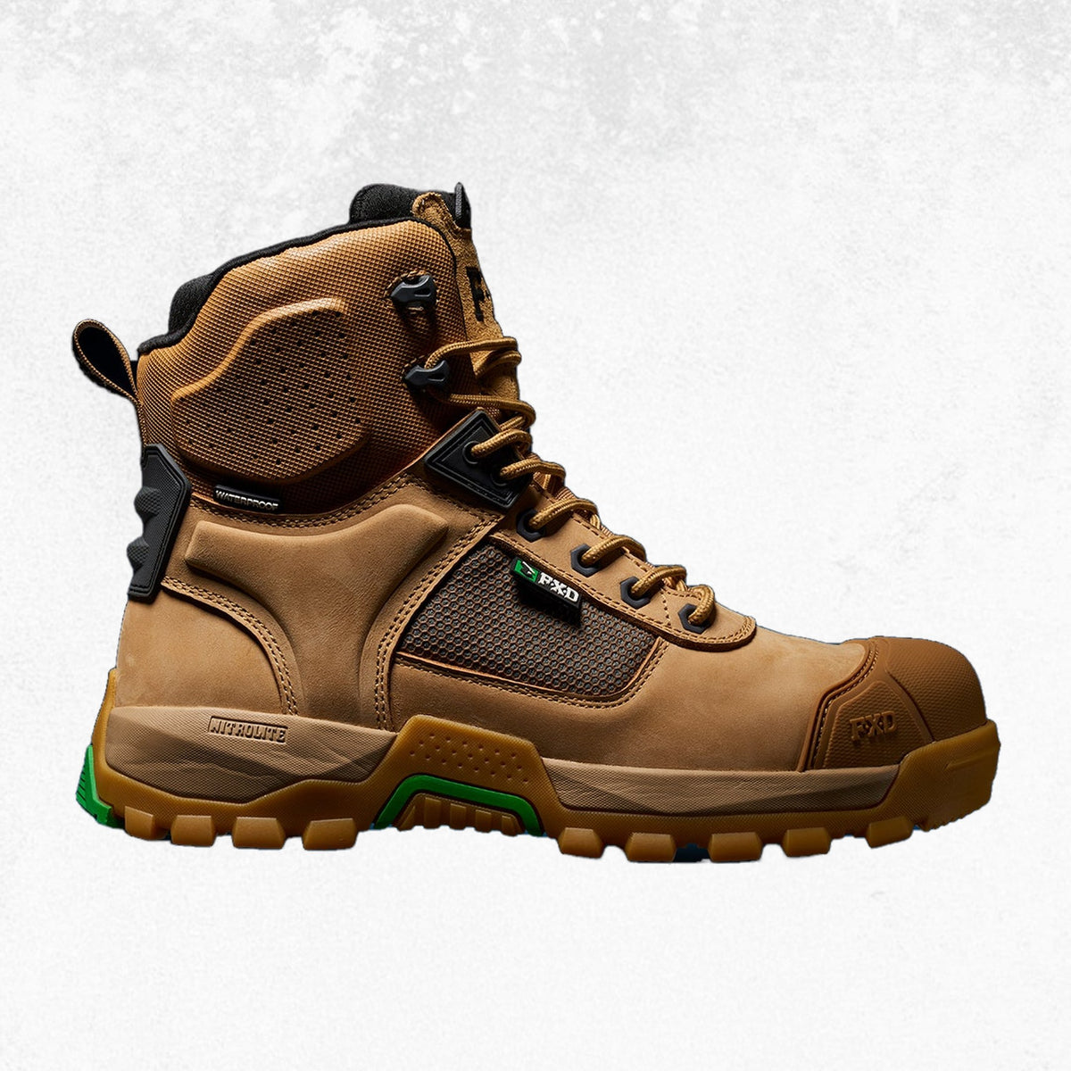 FXD WB-1 Waterproof Work Boot Wheat 1