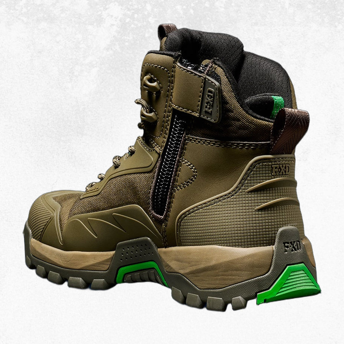FXD WB-6 Work Boot Military Green 7