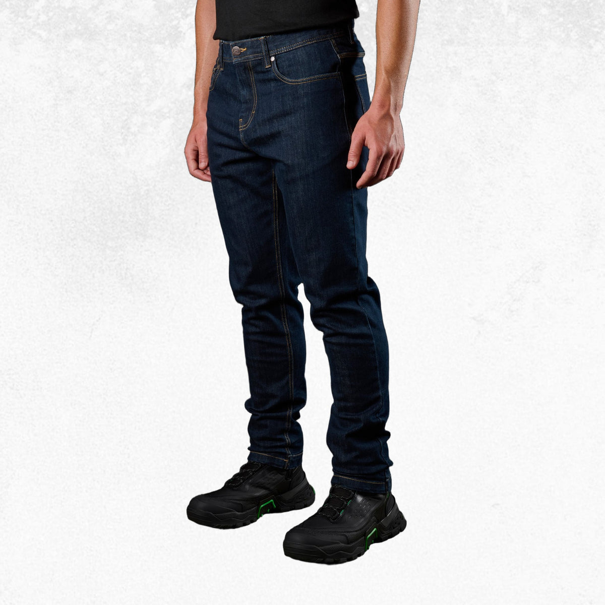 FXD WD-4 Coolmax Stretch Denim Straight Fit Jeans Dark Blue 1