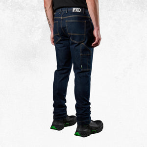 FXD WD-4 Coolmax Stretch Denim Straight Fit Jeans Dark Blue 3