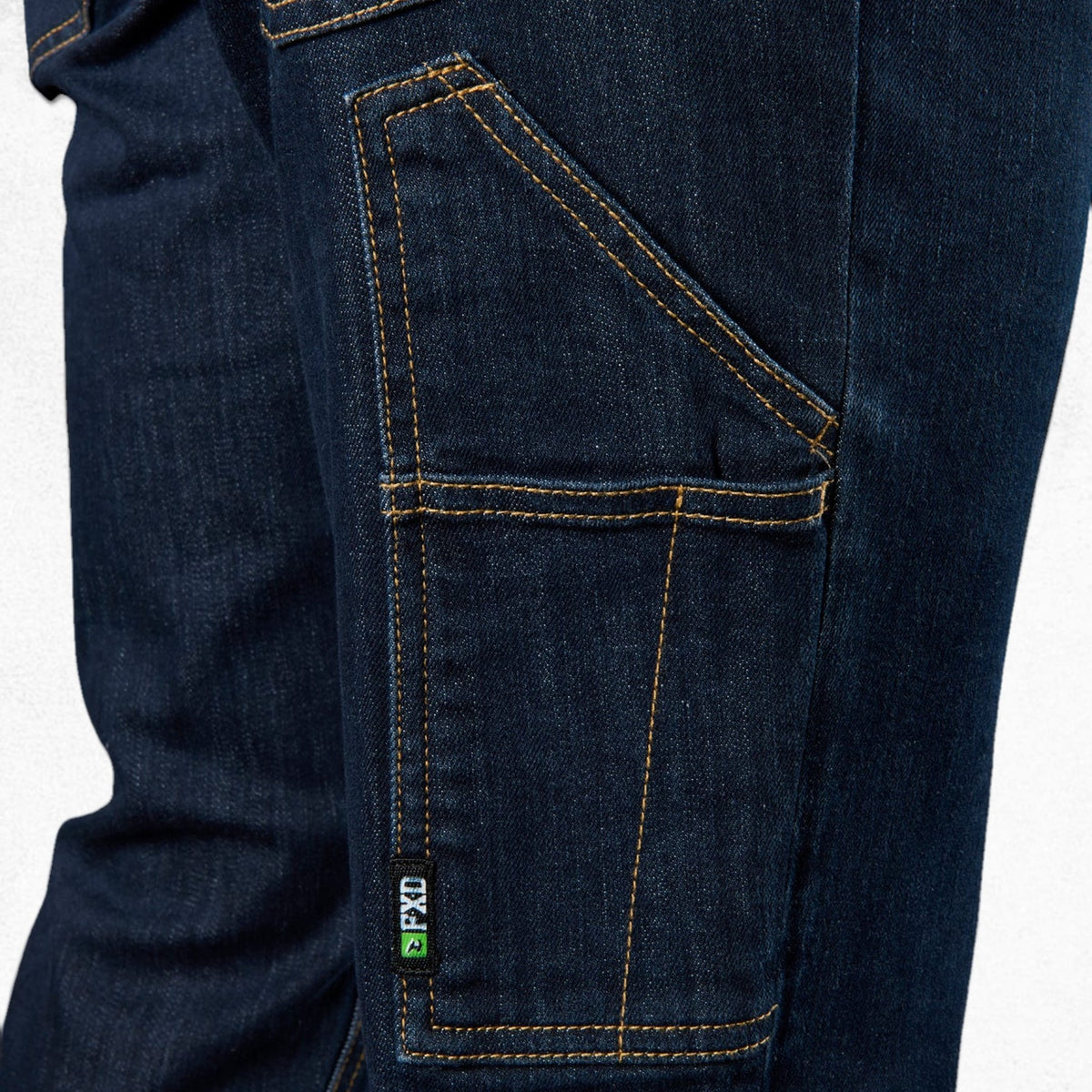 FXD WD-4 Coolmax Stretch Denim Straight Fit Jeans Dark Blue 6