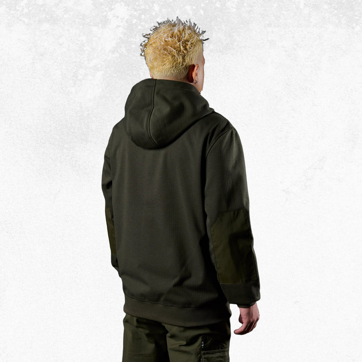 FXD WF-3 Fleece Hoodie Green 5