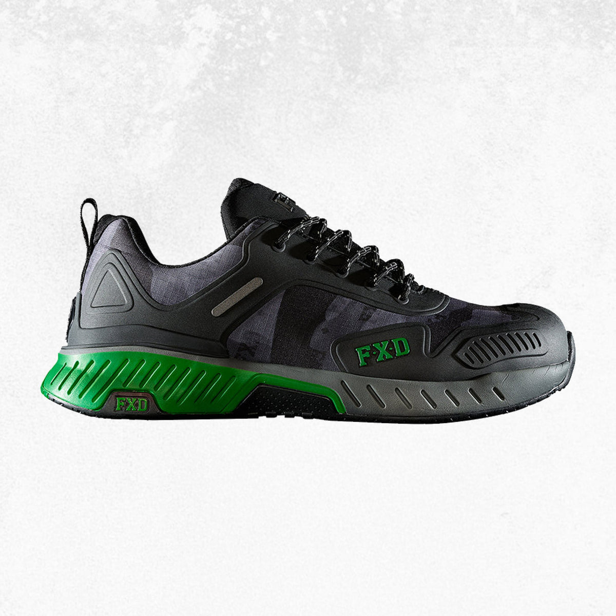 FXD WJ-1 Jogger Safety Shoe Black Camo 3