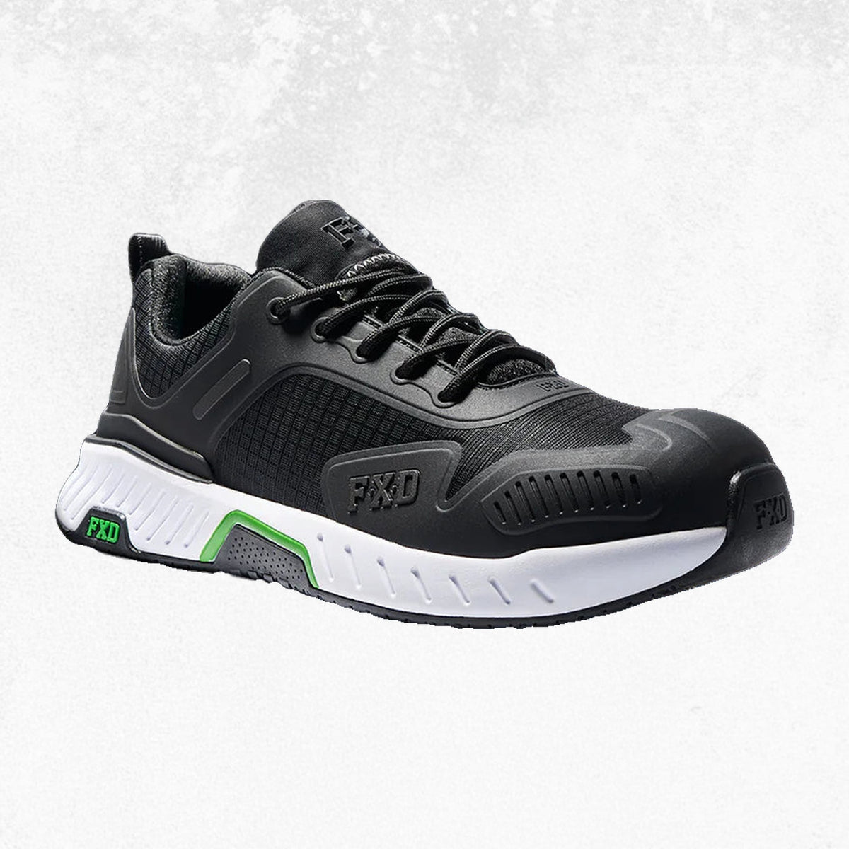 FXD WJ-1 Jogger Safety Shoe Black White 5