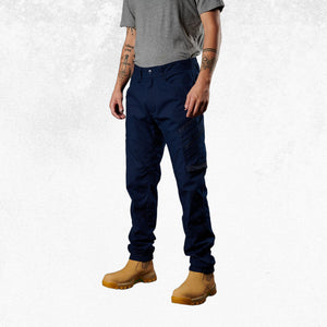 FXD WP-11 Cuffed Stretch Ripstop Work Pant Navy 1