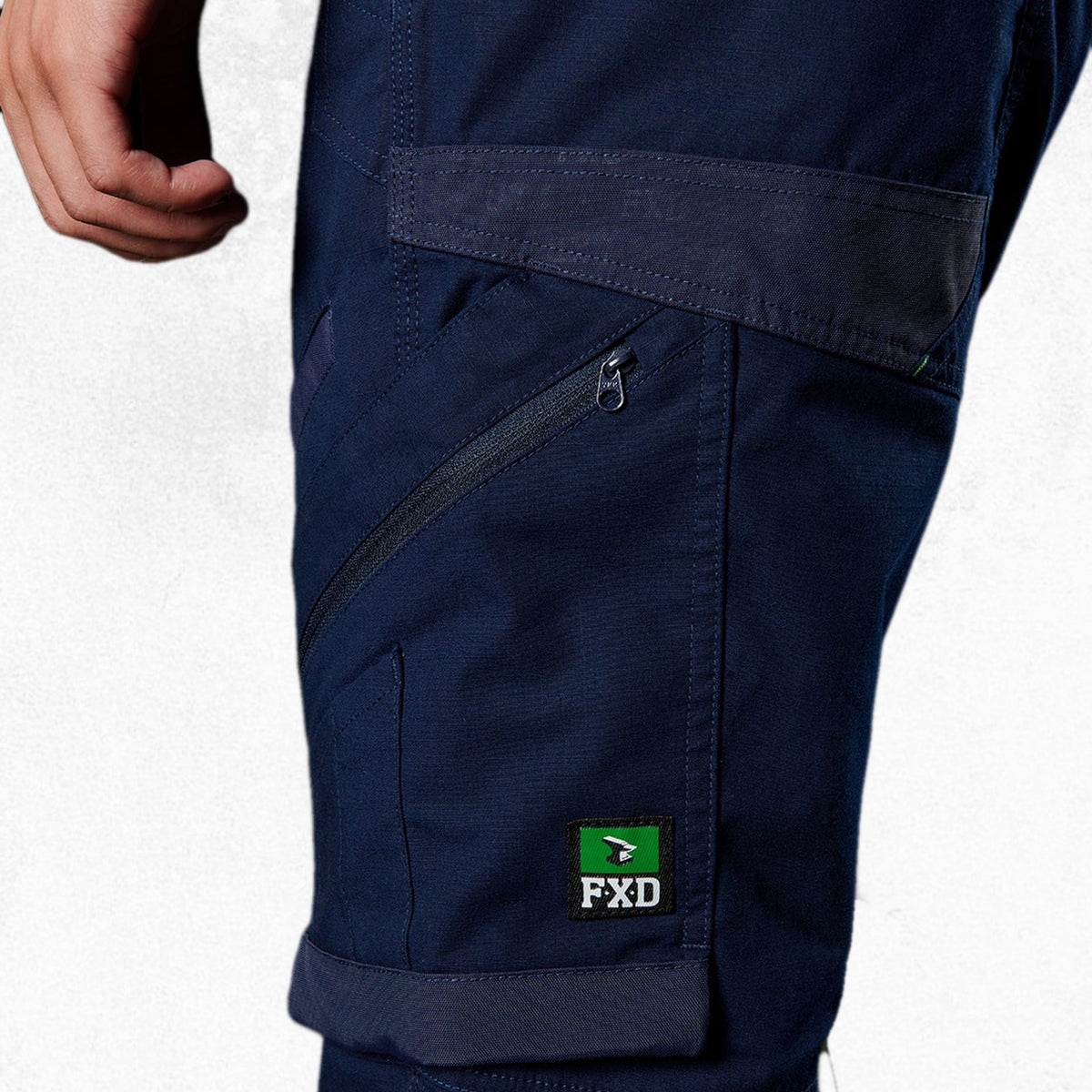FXD WP-11 Cuffed Stretch Ripstop Work Pant Navy 10