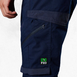 FXD WP-11 Cuffed Stretch Ripstop Work Pant Navy 10