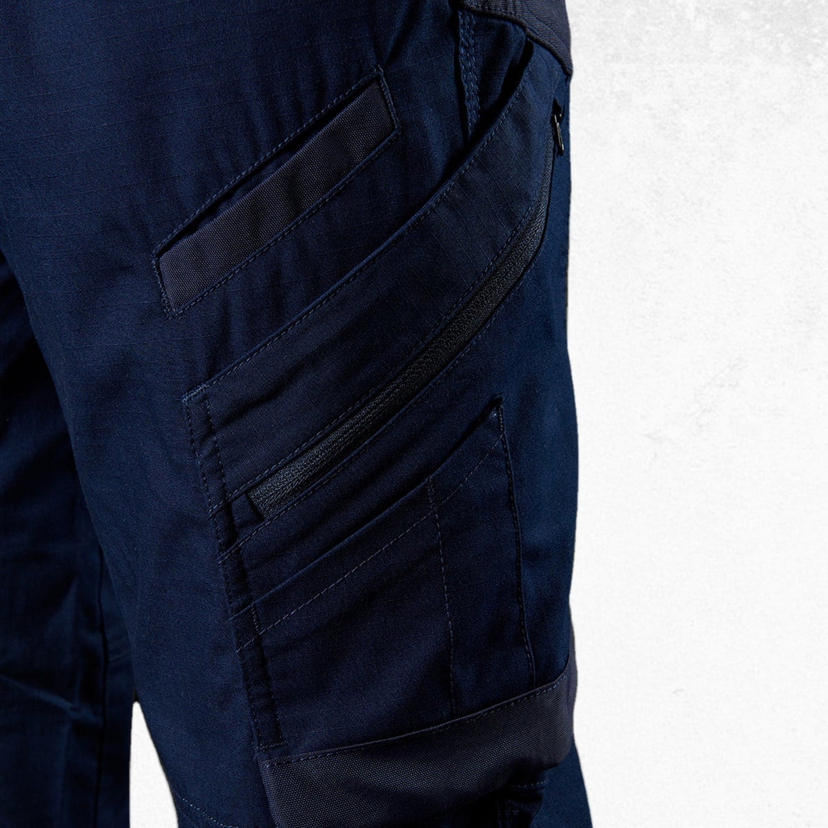 FXD WP-11 Cuffed Stretch Ripstop Work Pant Navy 12