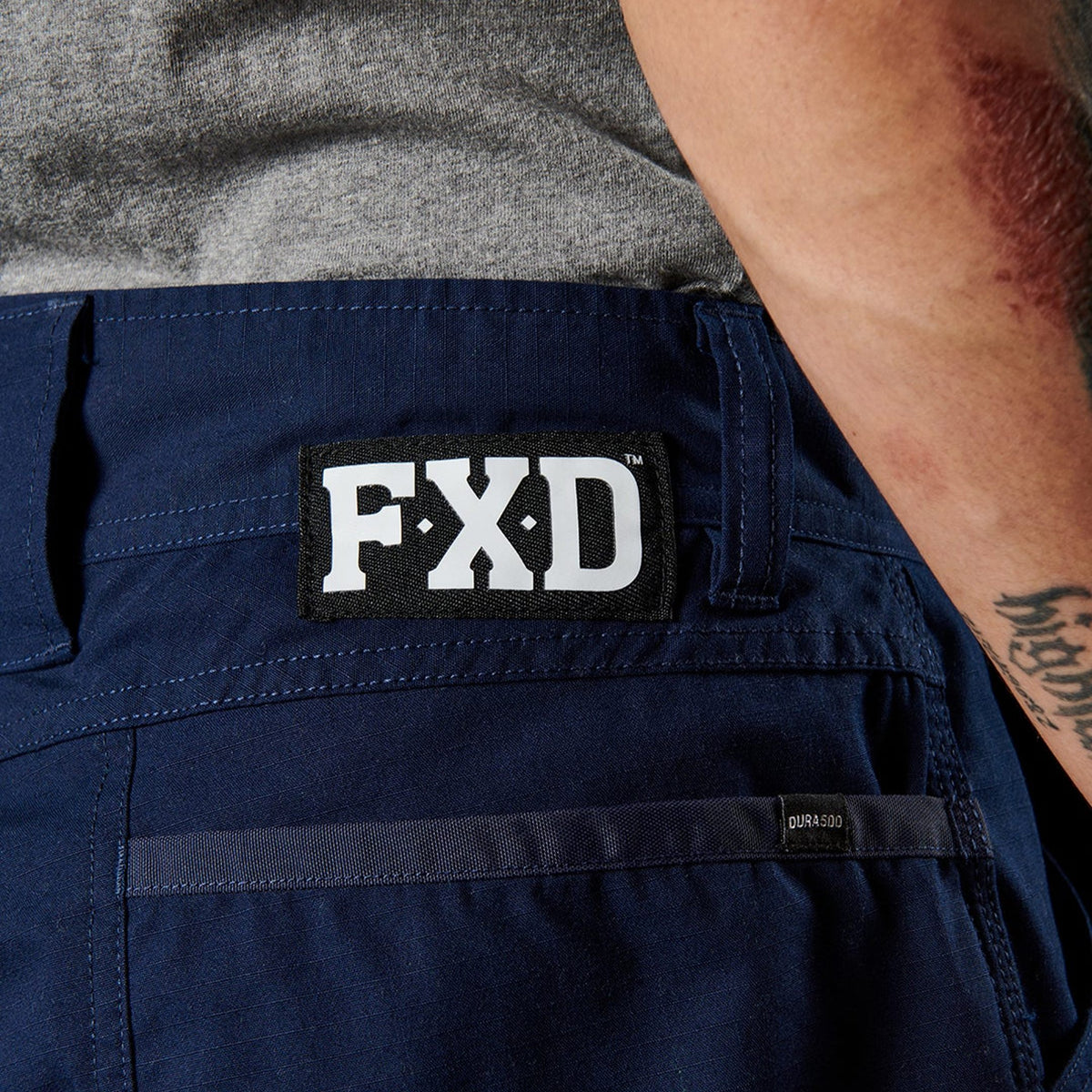 FXD WP-11 Cuffed Stretch Ripstop Work Pant Navy 7