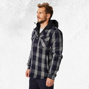 Jetpilot Quilted Men's Flannel Jacket