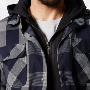 Jetpilot Quilted Men's Flannel Jacket