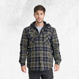 Jetpilot Quilted Men's Flannel Jacket
