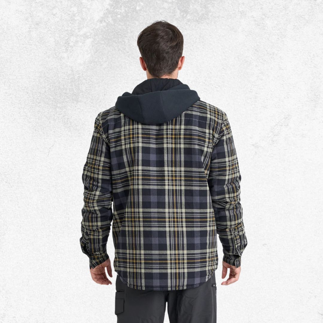 Jetpilot Quilted Men's Flannel Jacket