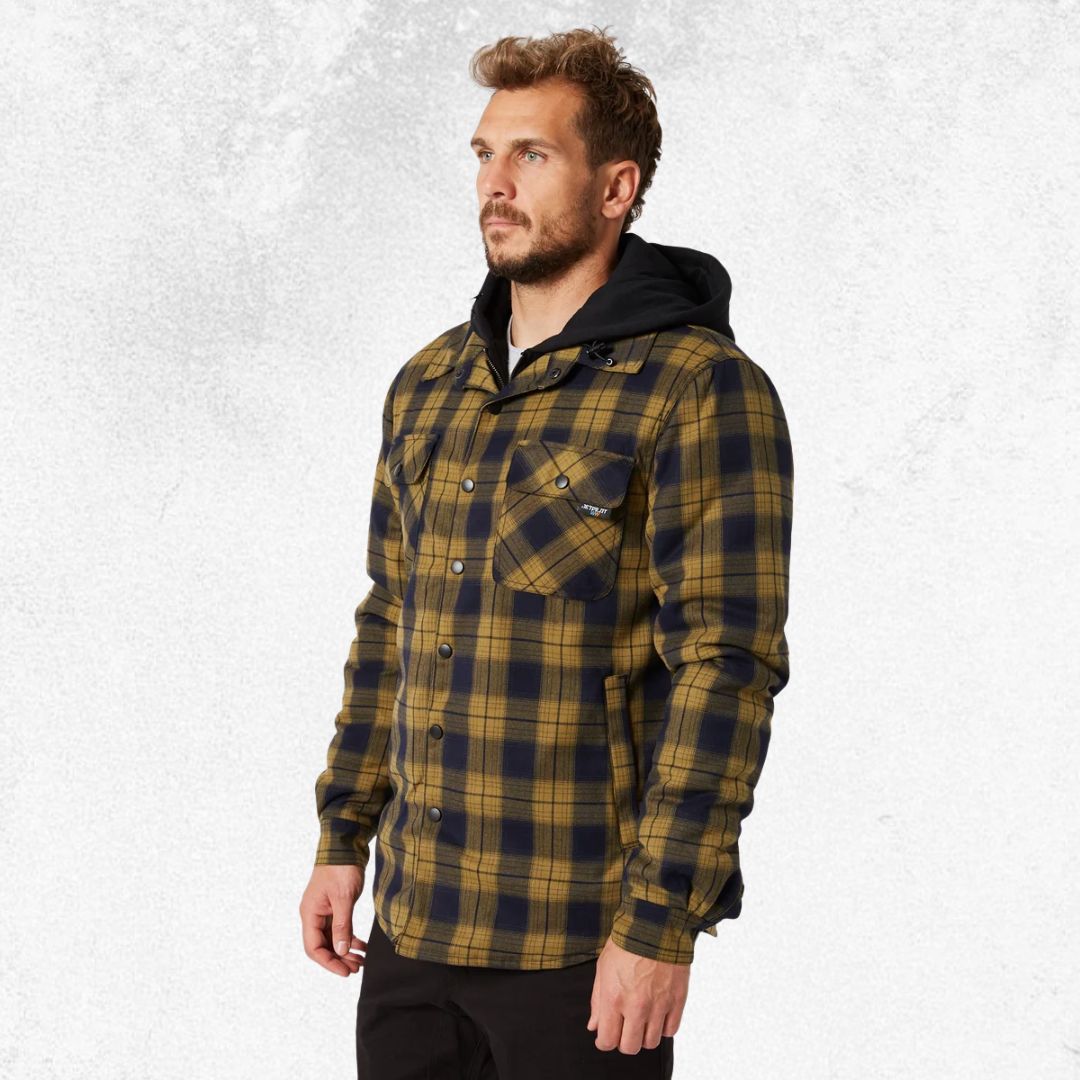 Jetpilot Quilted Men's Flannel Jacket