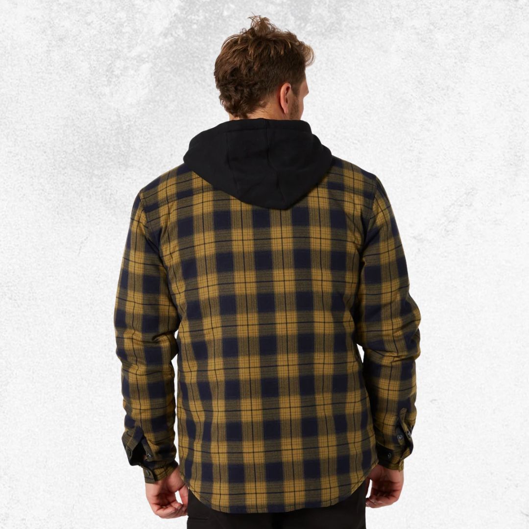 Jetpilot Quilted Men's Flannel Jacket