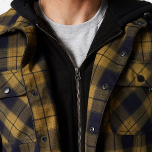 Jetpilot Quilted Men's Flannel Jacket