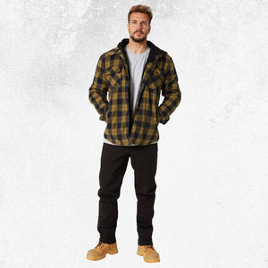 Jetpilot Quilted Men's Flannel Jacket