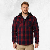Jetpilot Quilted Men's Flannel Jacket