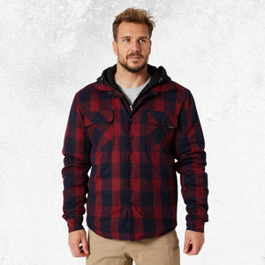 Jetpilot Quilted Men's Flannel Jacket