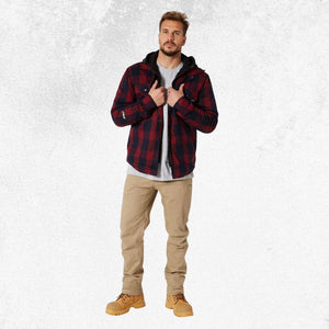 Jetpilot Quilted Men's Flannel Jacket