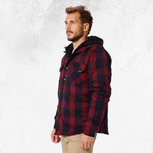 Jetpilot Quilted Men's Flannel Jacket
