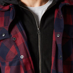 Jetpilot Quilted Men's Flannel Jacket