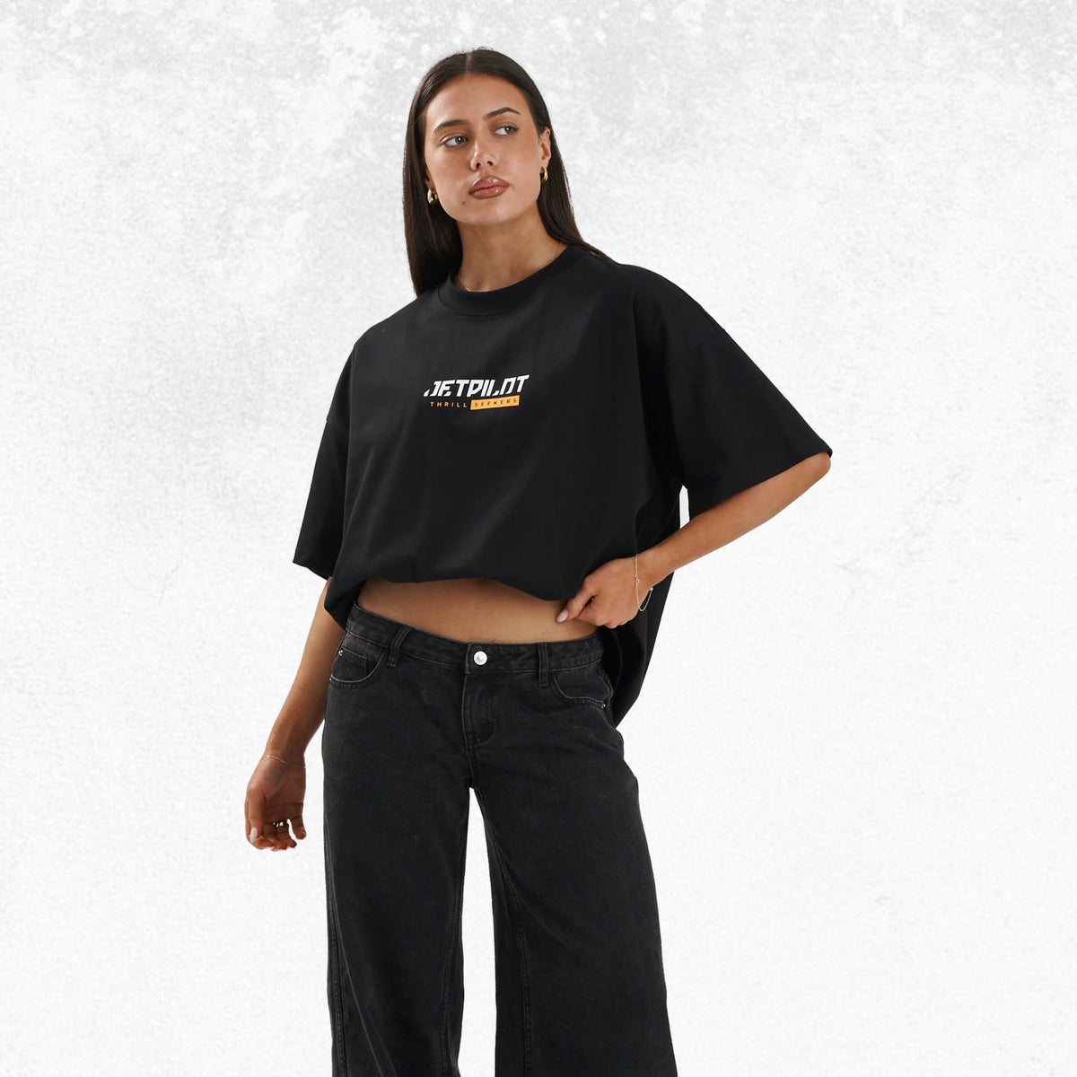 Jetpilot 86 Worldwide Tee Black 2