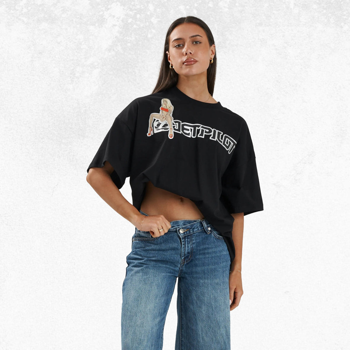 Jetpilot Double D Tee Black 2